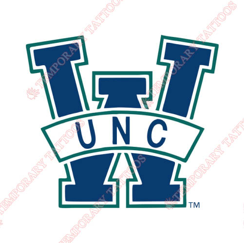 NC Wilmington Seahawks Customize Temporary Tattoos Stickers NO.5369